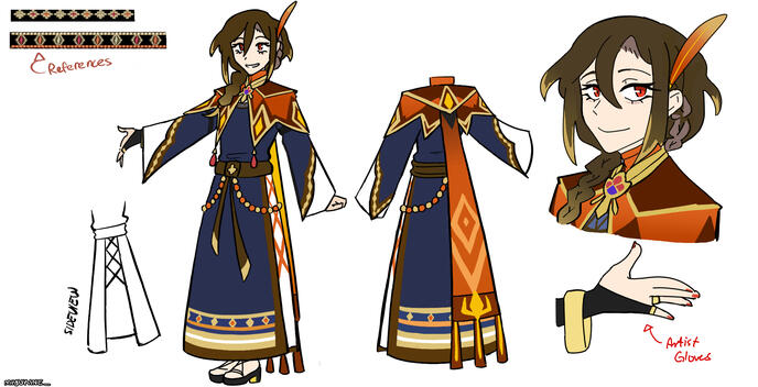 [Genshin Fan Design] Faranak C2