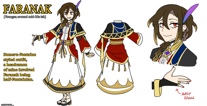 [Genshin Fan Design] Faranak A1